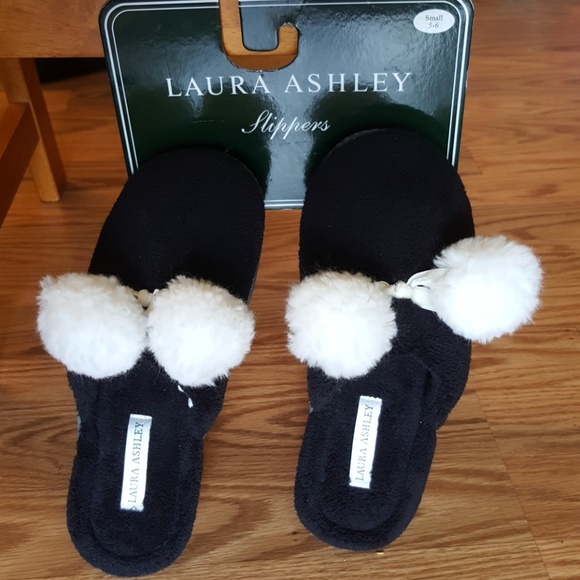 Laura Ashley Shoes - Pom Pom Spa Slippers